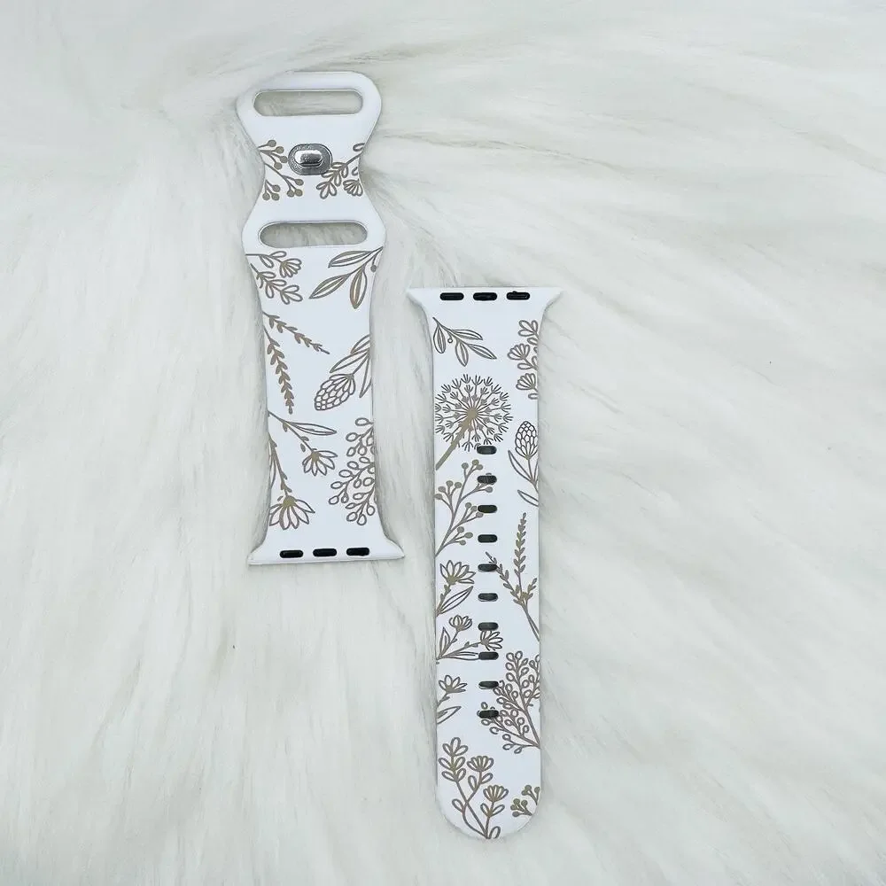 Watch Bands for Apple Watch Series 42mm 44mm 45mm 49mm White base